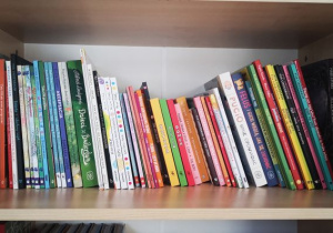 Przedszkolna Biblioteczka - książki na półce