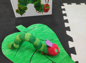 "The very hungry caterpillar"